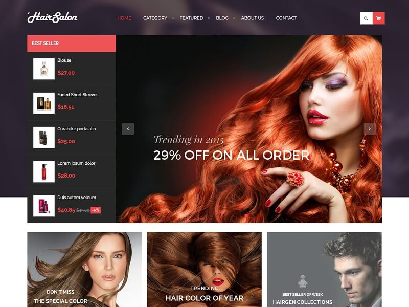 AP HAIR SALON Template