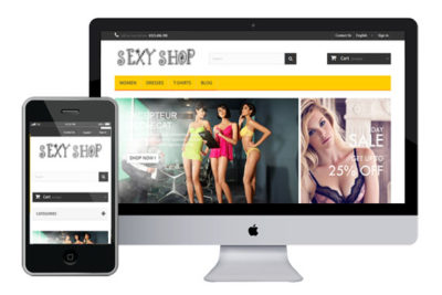 Plantilla de SexyShop