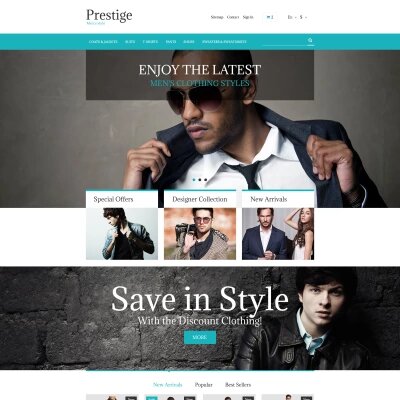 fashion store template