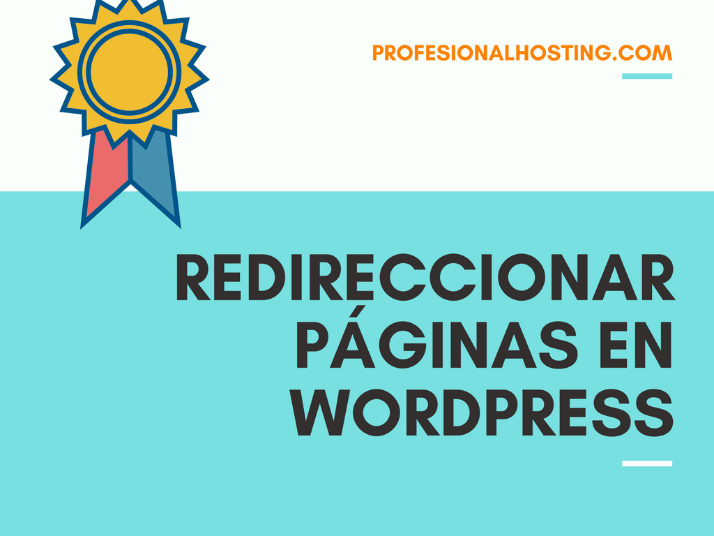 Redireccionar páginas en wordpress