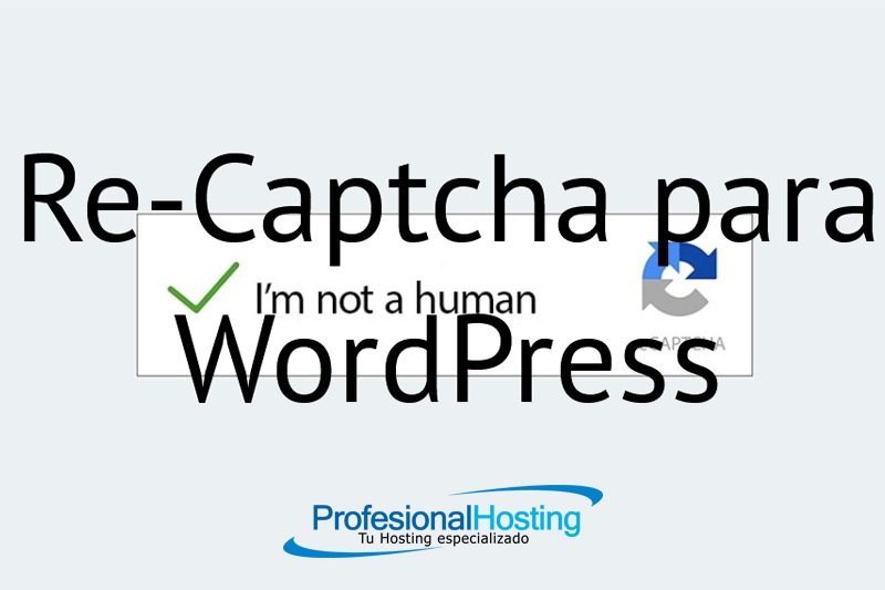 re-captcha para wordpress