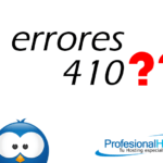 errores 410