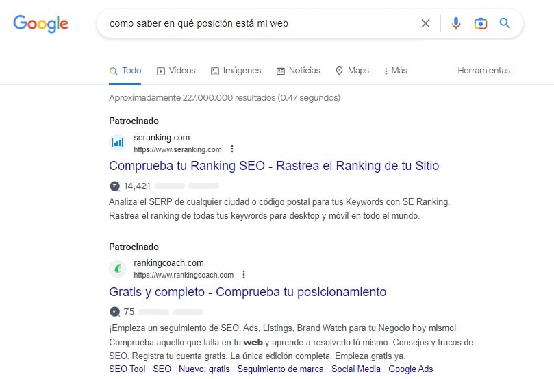 que es una SERP